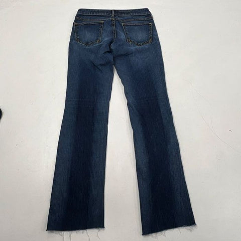 Pilcro Women's Jeans Lot of 2 Blue Denim Flare & Skinny Size 27