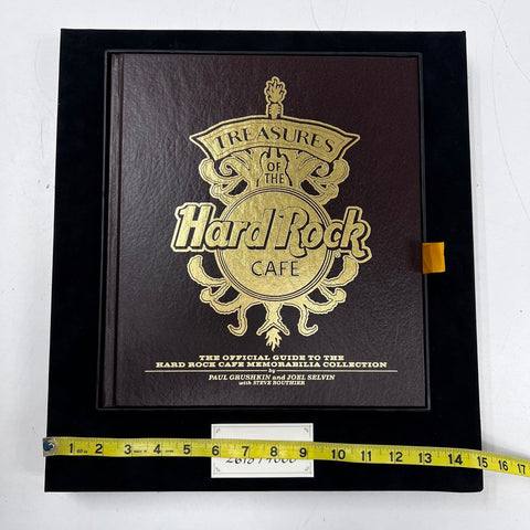 Treasures of the Hard Rock Cafe Collector's Edition Numbered 2618/4000 17x15
