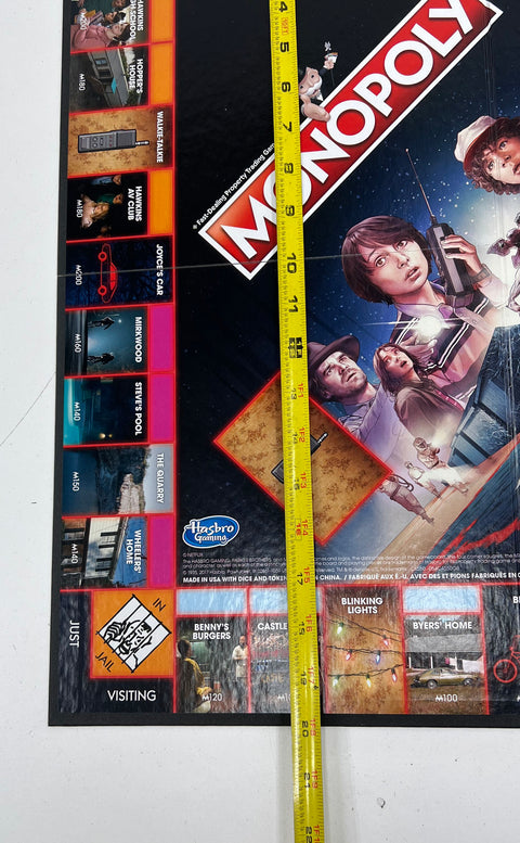 2017 Hasbro Stranger Things Monopoly Board Game Netflix Official Merchandise