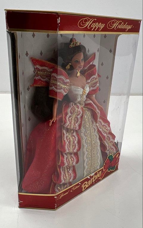 Mattel Happy Holidays Barbie 1997 10th Anniversary Special Edition NIB NRFB