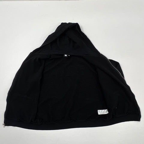 BTS Unisex Zip-Up Hoodie Black Map of the Soul Tour Edition Sz L