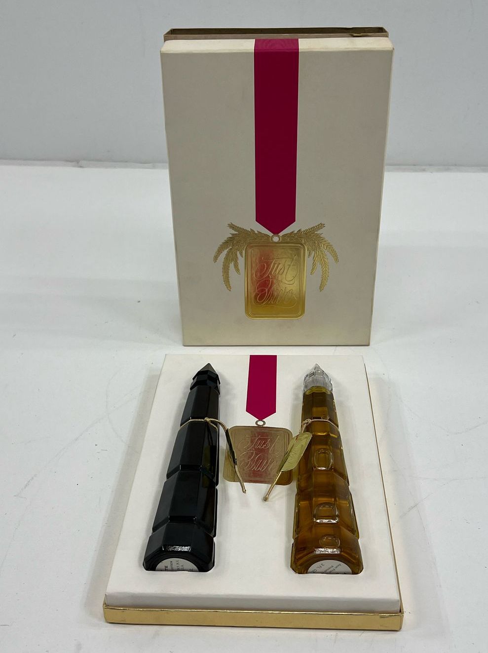 Collectible Vintage Avon Men's Pre & After Shave Lot Volkswagen 8 Ball Glass