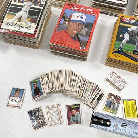 Baseball Card Lot 1980s-Modern Topps Donruss Mixed Collection See Photos