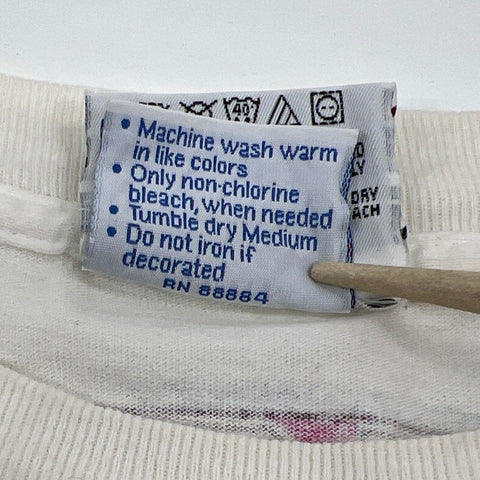 Vintage 1998 NASCAR 50th Anniversary All Over Print T-Shirt Chase USA Sz XXL