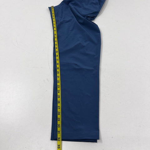 Fabletics Men's The Only Pant Blue NWT 4-Way Stretch Water Resistant Sz L