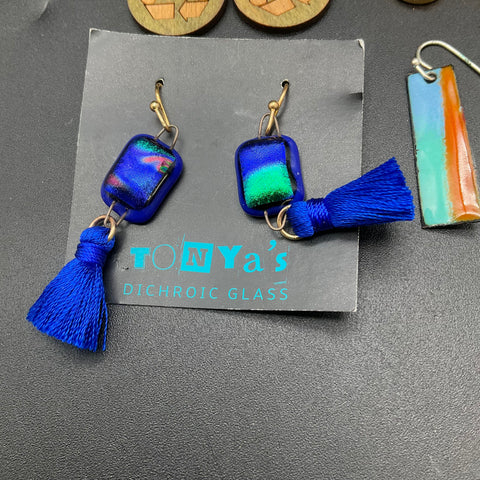 Eclectic Earring Lot 16 Pairs Charming Charlie Tonya's Blush Holiday Artisan