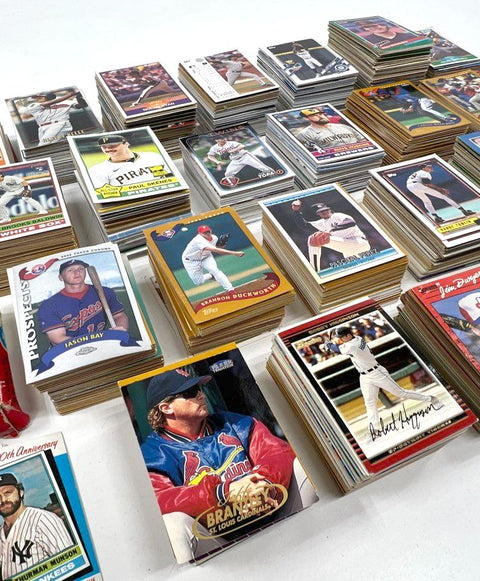 Baseball Card Lot 1980s-Modern Topps Donruss Mixed Collection See Photos