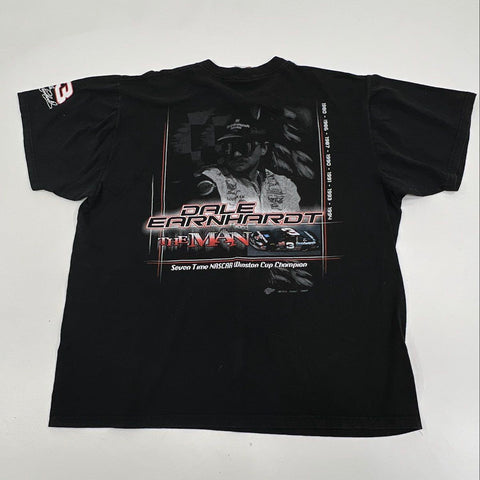 Vintage NASCAR Dale Earnhardt Shirts Lot of 2 Wrangler The Man Sz XL 2XL