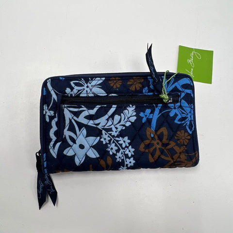 NWT Vera Bradley Java Floral Slim Saddle Bag Crossbody & Turnlock Wallet Set