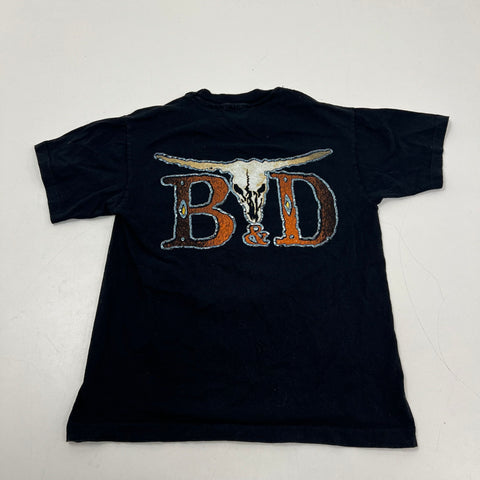 Vintage 90s Brooks & Dunn Country Music T-Shirt Single Stitch Made in USA Sz M