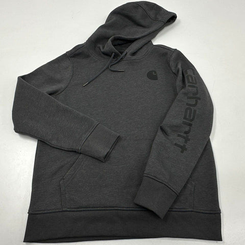 Carhartt Youth Relaxed Fit Pullover Hoodie Lot 2 Pack Gray Cream Sz M 8-10