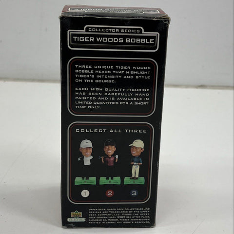 Upper Deck Tiger Woods Bobblehead 2003 Nike Golf Collector Series #3 With Box