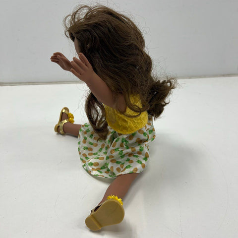 2017 Journey Girls Kyla 18 Inch Doll Pineapple Dress Outfit Open Box Toys R Us