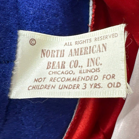 North American Bear Co Plush Teddy Bear Lot Rocky Bearboa & Doctor 2 Pieces