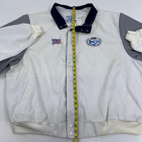 Vintage 90s Sno King PPG Paint Refinish Team Jacket USA Made Sz XXXL
