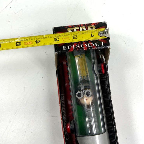 1999 Star Wars Ep I Anakin Skywalker Watch Qui-Gon Lightsaber Case New Sealed