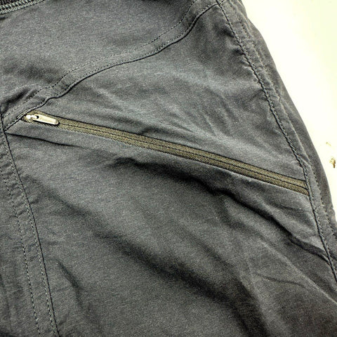 prAna Women's Koen Pant Black Short Fit Hiking Outdoor Travel Trousers NWT Sz S