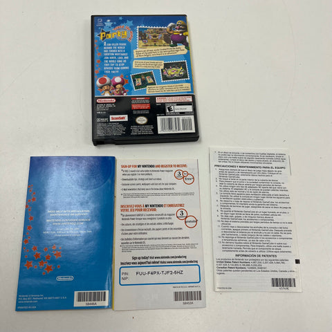 Mario Party 7 Nintendo GameCube Official Case Manual Inserts ONLY NO DISC