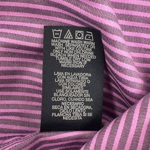 Robert Graham Men's Button-Down Shirts Lot of 2 Multicolor Striped Sz L