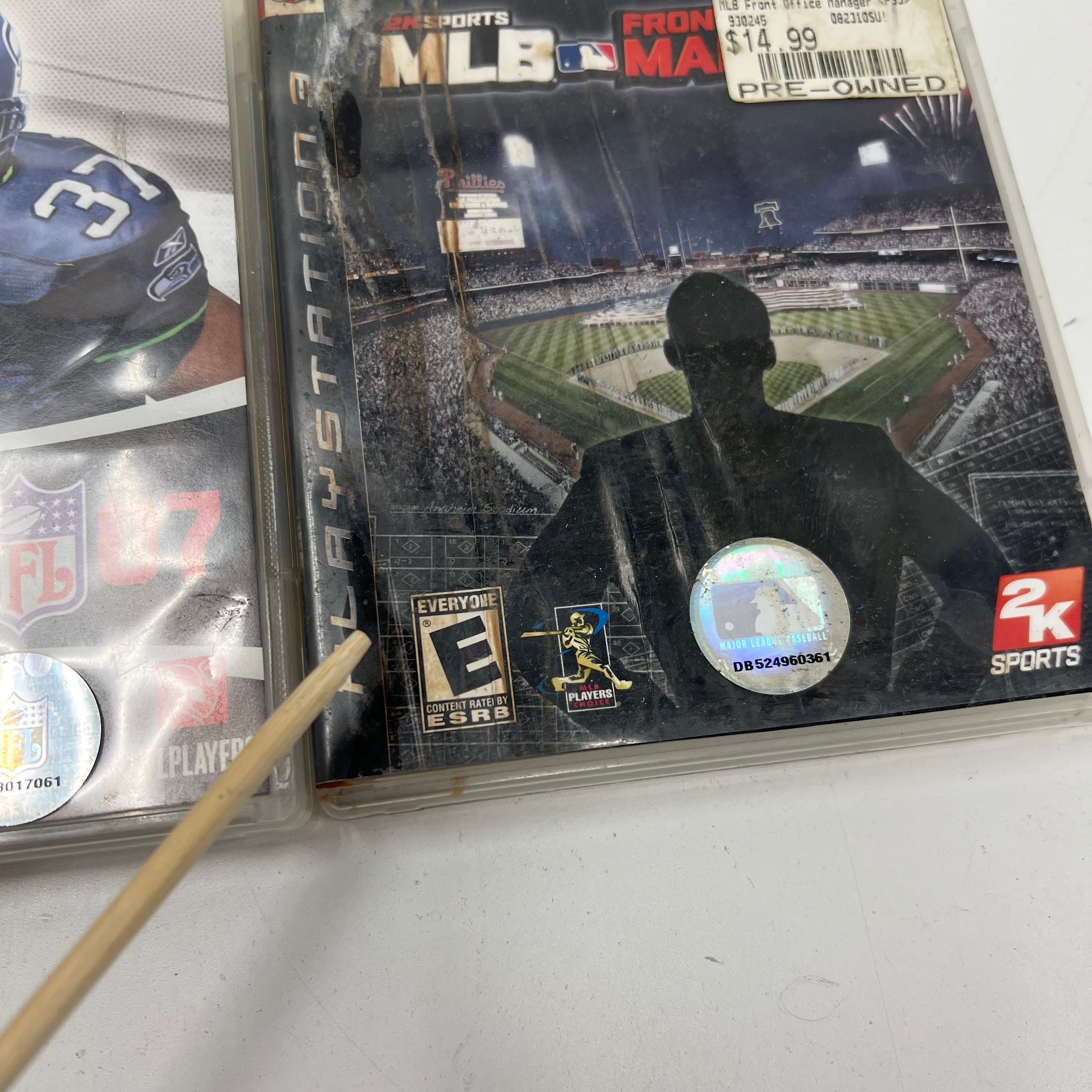 NBA 2K18 Madden NFL MLB The Show Sony PlayStation 3 PS3 7 Game Lot Sports