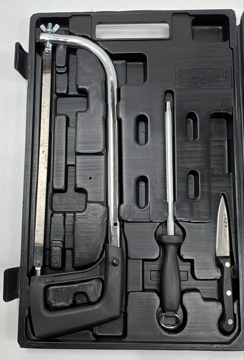 Sportsman's Select 8pc Butcher Field Dressing Knife Set Stainless Steel Hunting