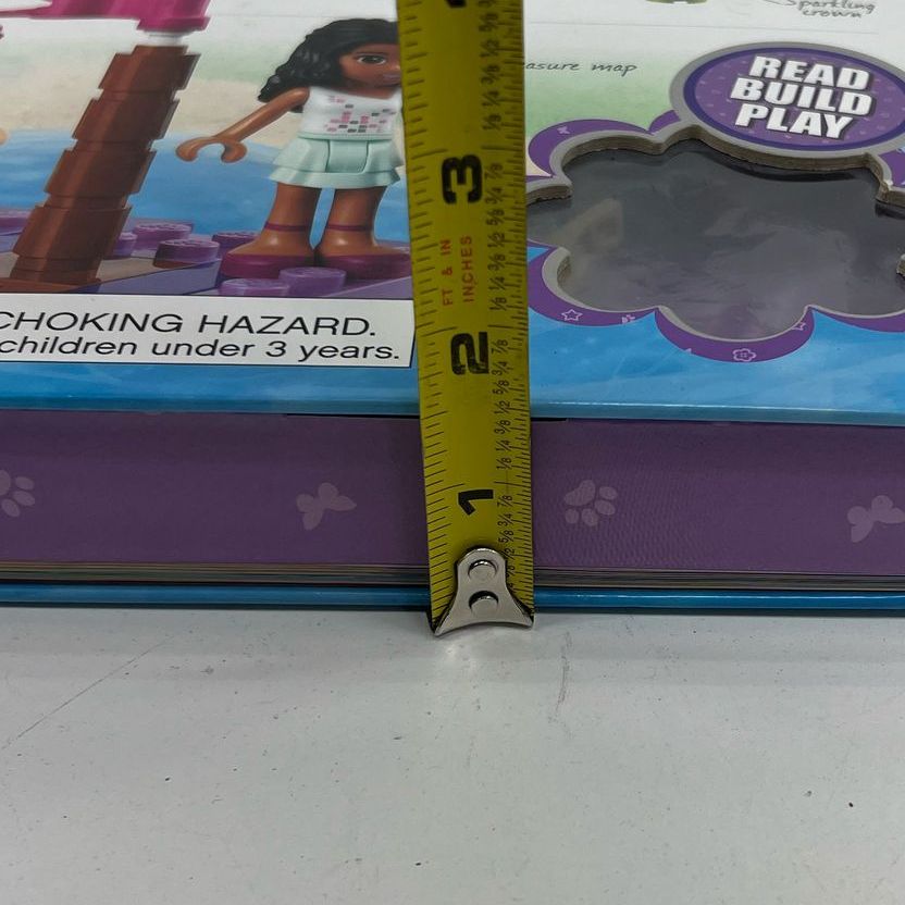 LEGO Friends BrickMaster "Treasure Hunt" Read Build Play & Assorted Bricks Lot