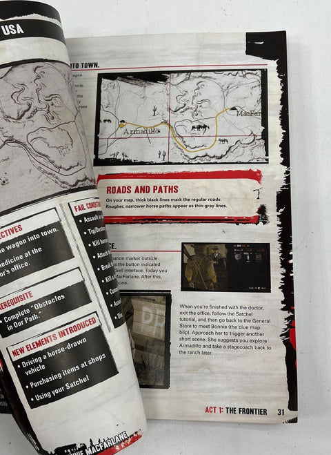 Red Dead Redemption Official Strategy Guide BradyGames PS3 Xbox 360 Signature