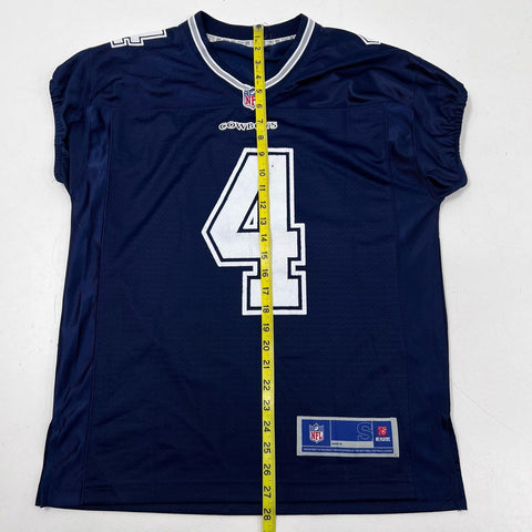 NFL Pro Line Men's Dallas Cowboys Dak Prescott #4 Jersey Navy Blue Sz S