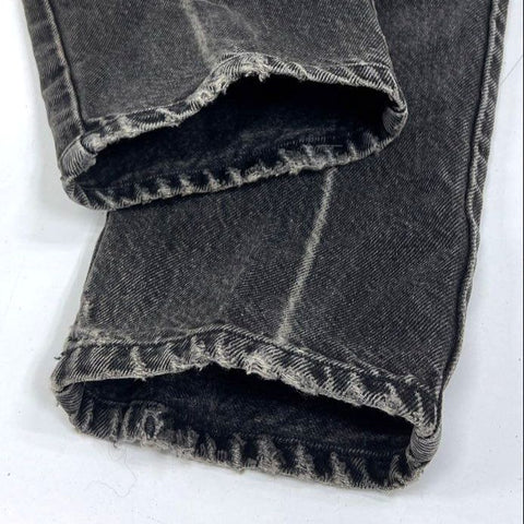 Vintage 90s Bongo Black Acid Wash High Rise Straight Leg Jeans Women's 5