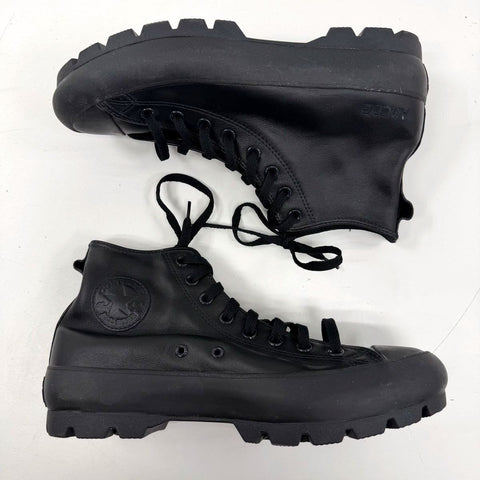 Converse Chuck Taylor Lugged 2.0 By You Triple Black Shoes Size 9.5