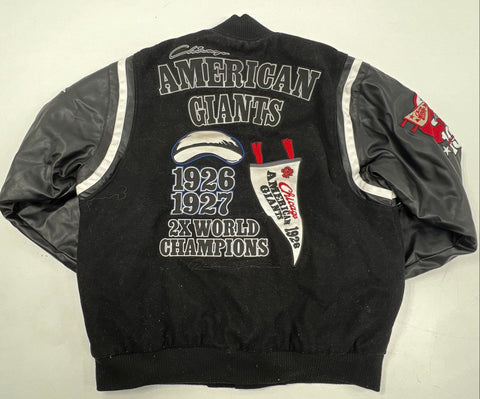 Headgear Classics Men's Negro League Chicago American Giants Varsity Jacket XL