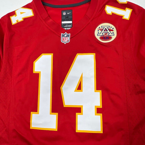 Nike Mens Kansas City Chiefs Sammy Watkins #14 Jersey Red AFC Champions Patch M