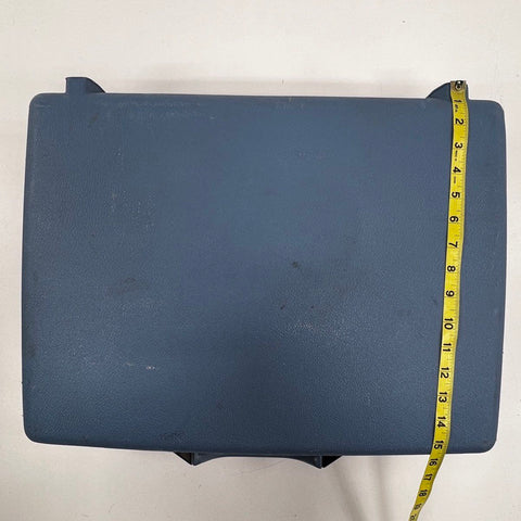 Vintage Samsonite Montbello II Blue Hard Shell Suitcase Travel Luggage 21x16x7