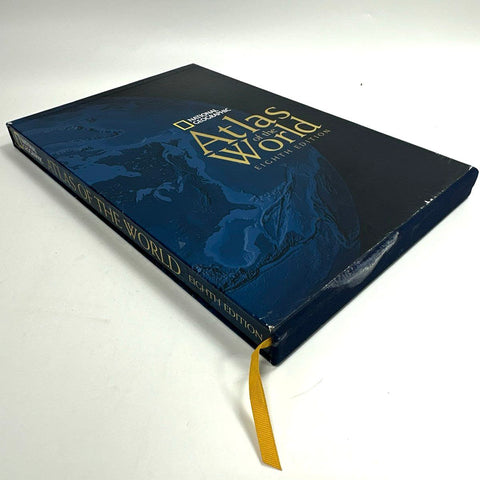 National Geographic Atlas of the World Eighth Edition Large Hardcover Map Book