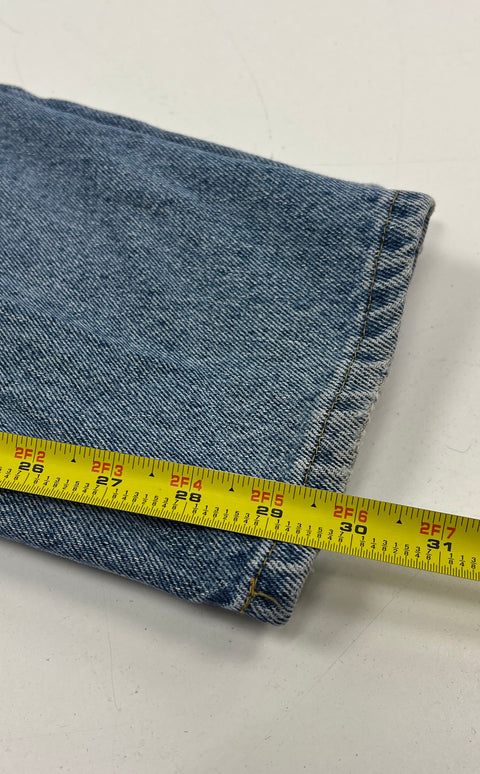 Vintage 90s Lee Light Wash High Rise Tapered Leg Mom Jeans Women's 31