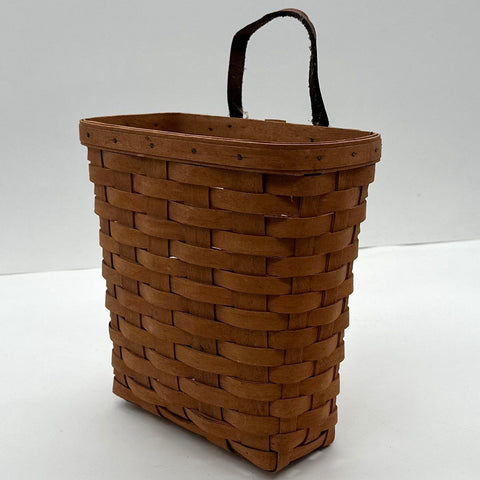 Longaberger Basket Lot 4 Pieces Century Celebration 2000 Lidded Wall Basket