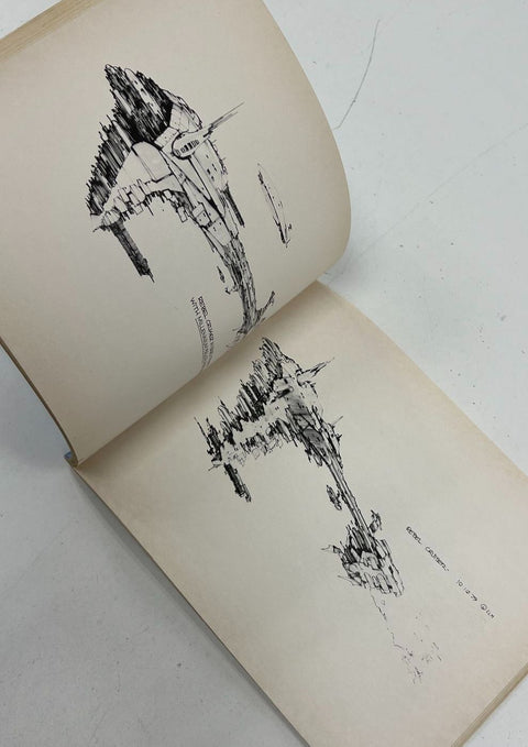 1980 Star Wars The Empire Strikes Back Sketchbook First Edition Joe Johnston Art