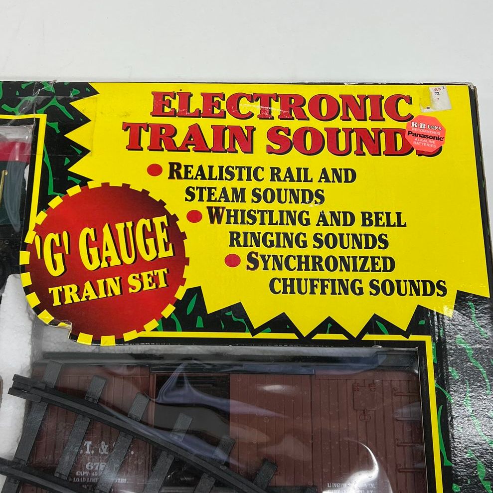 Collectible IOB Ez-Tec Radio Control Coastal Express Train Set #36911 UNTESTED