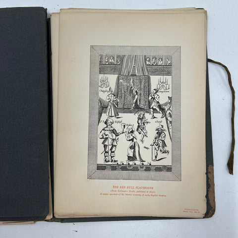 c.1900 Shakespeare Rare Print Collection Seymour Eaton Connoisseur Ed. Portfolio