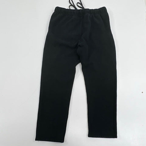 Essentials Fear of God Men's Black Fleece Logo Sweatpants Size M