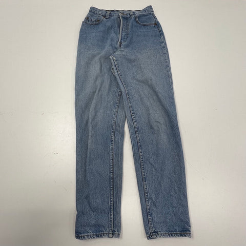 Vintage 90s Levi's 501 Light Wash Blue High Rise Straight Jeans Women's 26