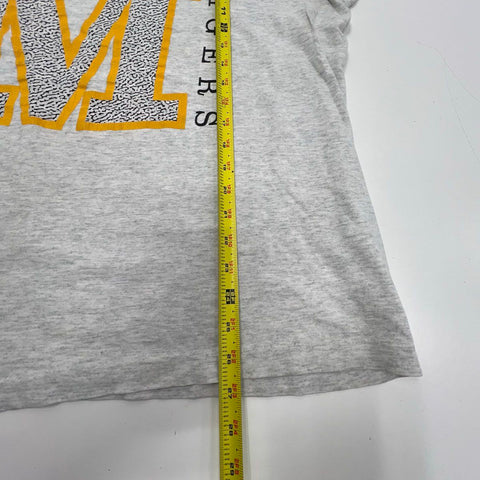 Vintage 90s University of Missouri Tigers T-Shirt Men's Gray XL Made in USA