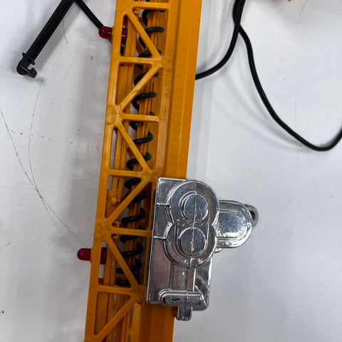 New Bright Vintage 1993 Tower Crane Wired Remote Control Toy 27" Tested Works