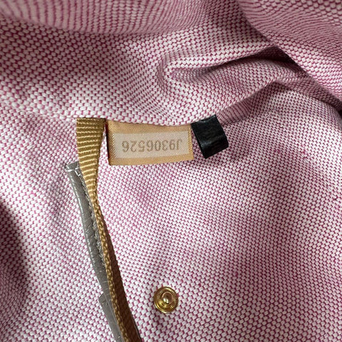 Dooney & Bourke Taupe Pebbled Leather Lock Hobo Shoulder Bag Gold Hardware