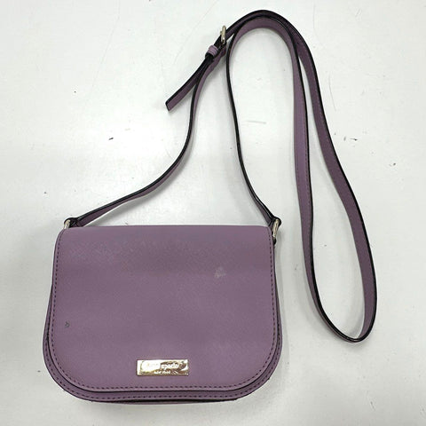 Kate Spade Lilac Saffiano Leather Crossbody Bag and Wallet Set Lot of 2
