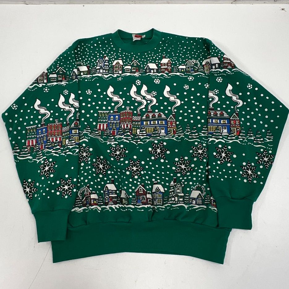 Vintage Ugly Christmas Sweater Lot 4 Womens Mixed Sizes Holiday Party Stained