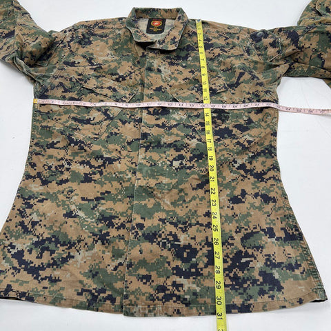 USMC MARPAT Woodland Camo MCCUU Blouse Lot of 2 Marines Sz Med Long / Large