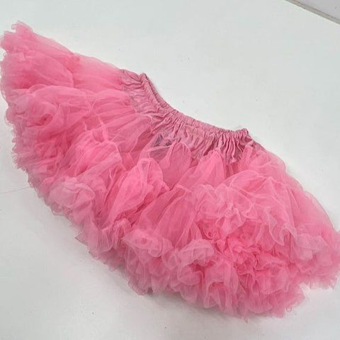 Leg Avenue Pink Ruffled Layered Tulle Mini Tutu Skirt Women's Plus Size 1X-2X