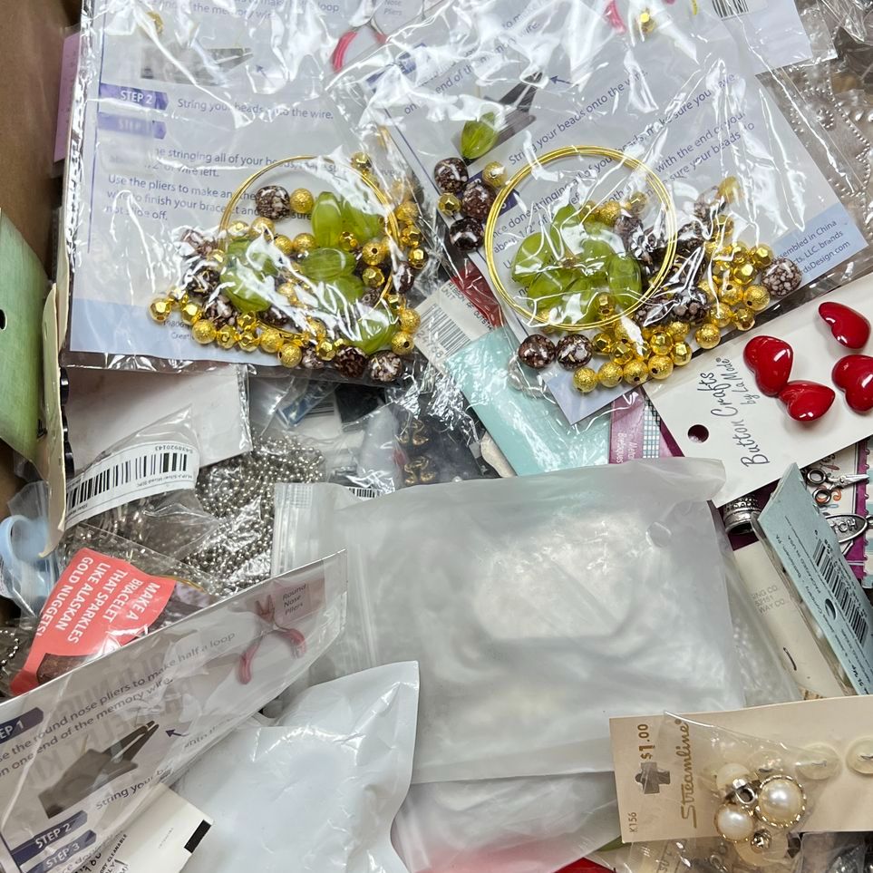 Assorted New Jewelry Craft Box Lot