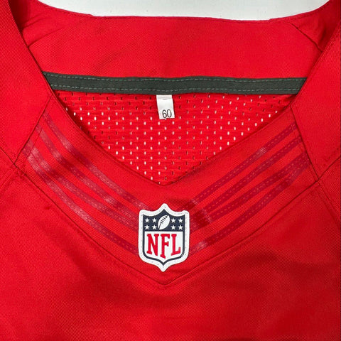 Nike Men's Kansas City Chiefs Mitch Morse 61 Football Jersey Red AFL Patch Sz 60